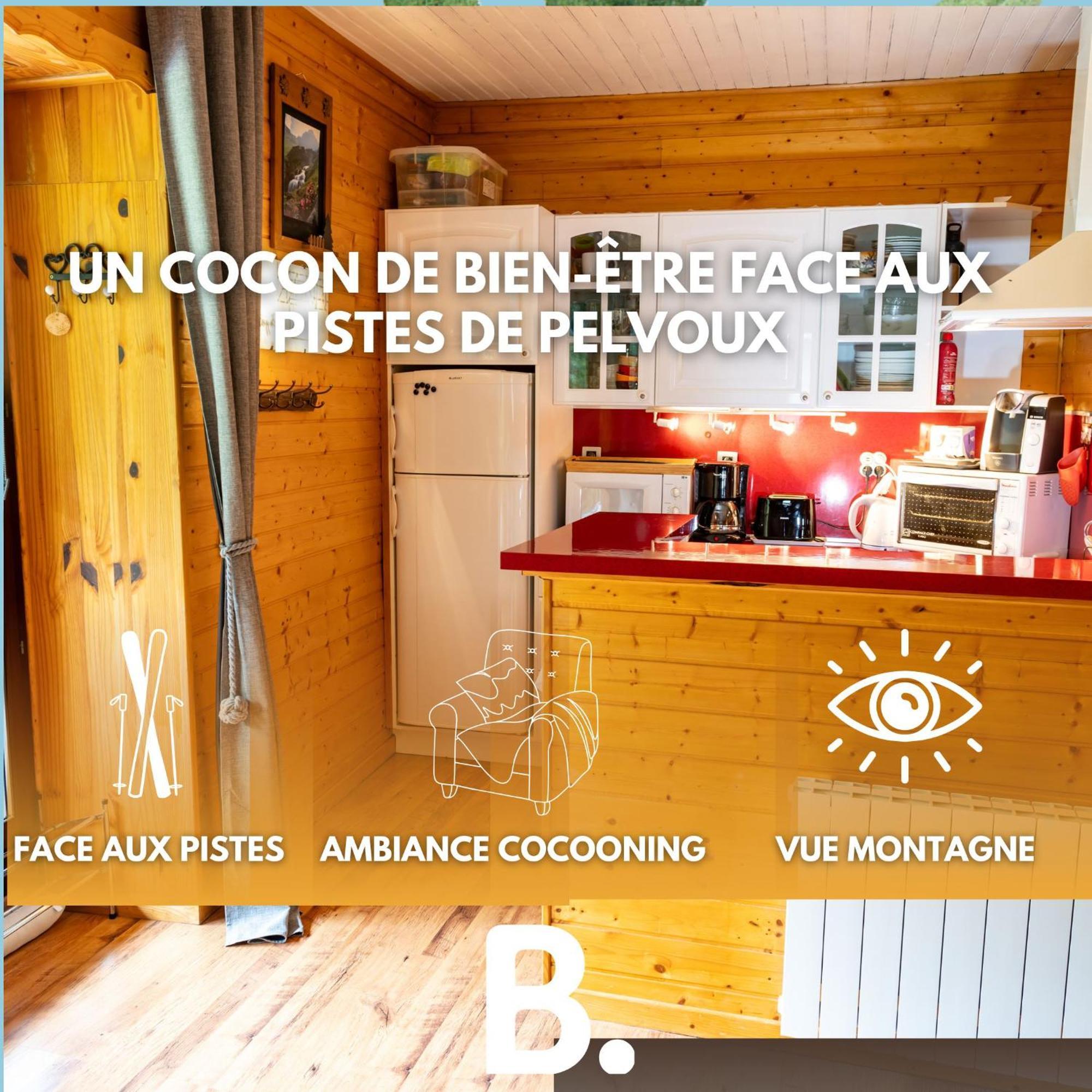 Ecrins De Cocon - Parc National Des Ecrins Apartment Pelvoux ภายนอก รูปภาพ